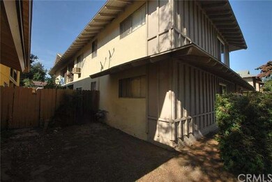 West side of unit, note downstairs patio over the 