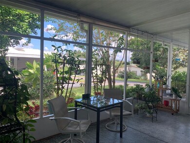 inside the porch