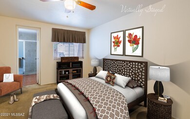 Master Bdrm Virtually Staged