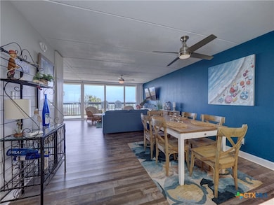 Open concept with coastal decor