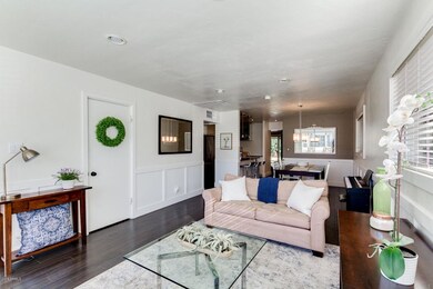 Open living concept