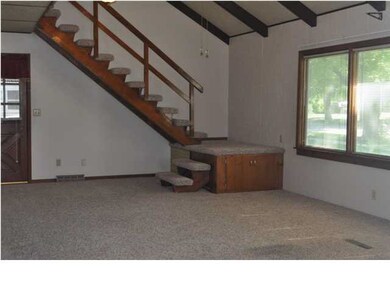 Stairs from LR/Dining area