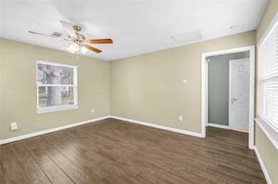 Living room with hallway door