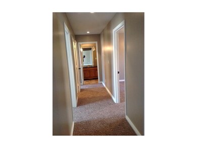 Extra wide hallway.