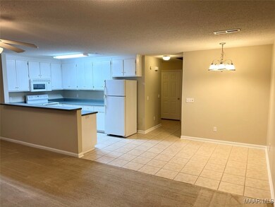 kitchen and dining area