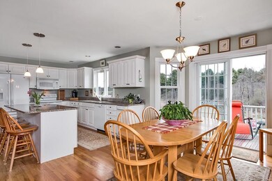 Breakfast nook and kitchen have...