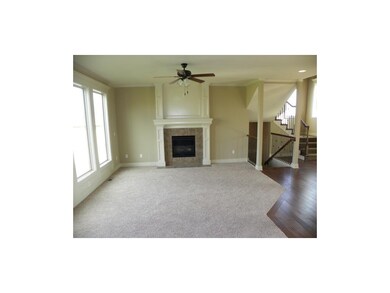 Sun Filled Greatroom with gas fireplace