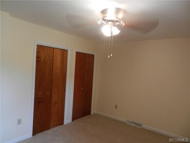 Master Bedroom with double closet