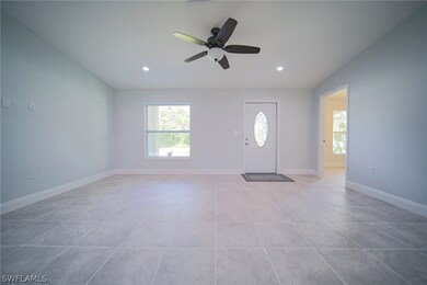 Oversized Tiled Living Room