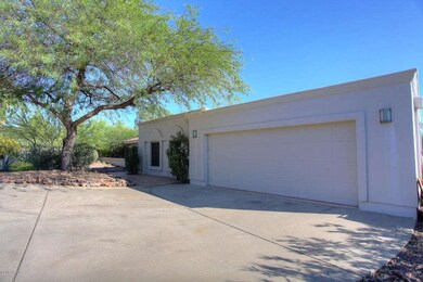 Large over sized garage
