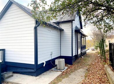 East side of home