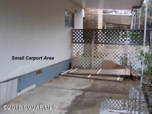 Carport in Back