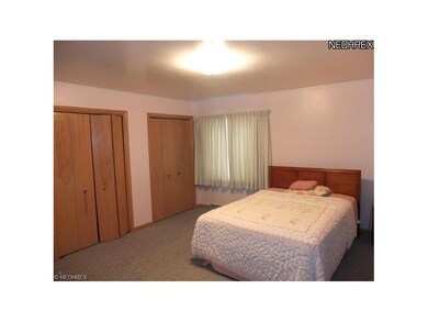 Huge master bedroom with double closets and direct