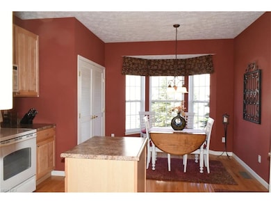 A cheerful bayed eating area is provided for every
