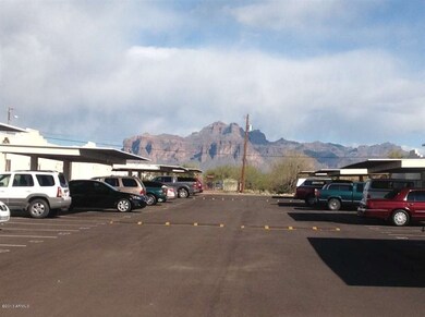 View of Superstitions as you drive in