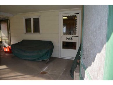 Patio/Deck. Enclosed side porch
