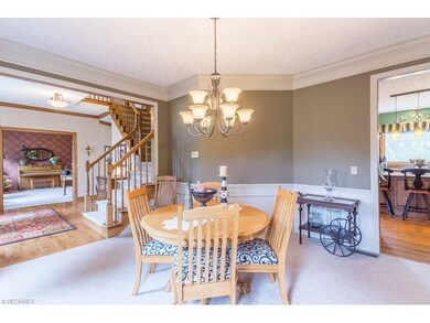 Formal Dining Room open from Foyer and Kitchen.