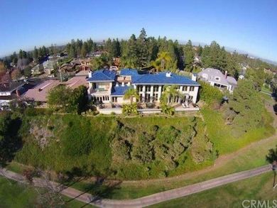Aerial views from above Big Canyon's 8th fairway.