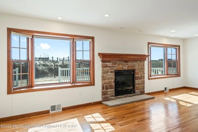Great room with gas fireplace