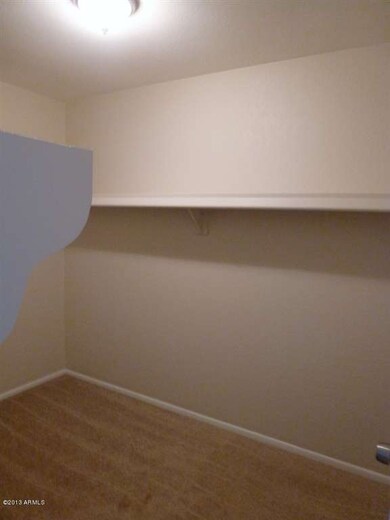 Super spacious master walk in closet