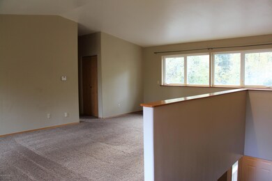 Upper living area