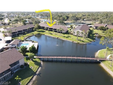 Drone / aerial view of a large body of water