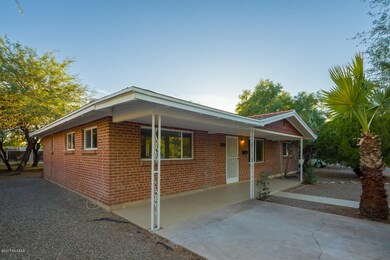 Covered front patio