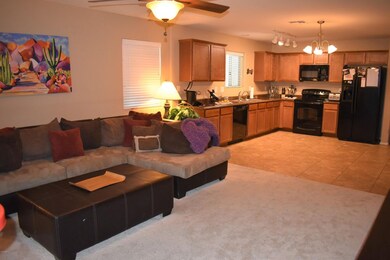 Family room kitchen