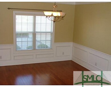 Dining Room. Dining room with accent trim
