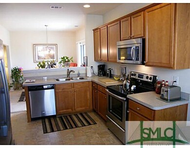Kitchen. Stainless Appliances in the Kitchen