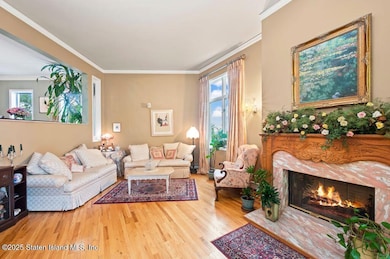 Step down to Living Room