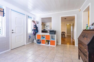 Bright and open foyer