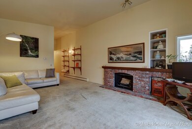 Brick Fireplace