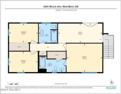 Floor plan - Upper level