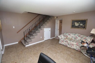 Front entrance and living room