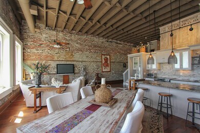 Dining to living space