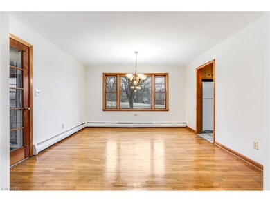 Dining Room with entry to summer sunroom