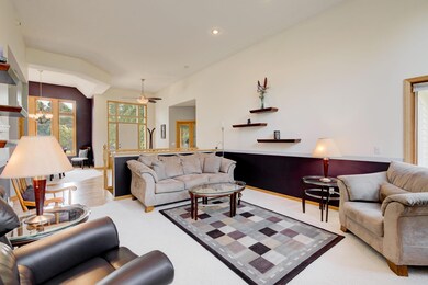 Open floor plan with foyer, living & dining room!