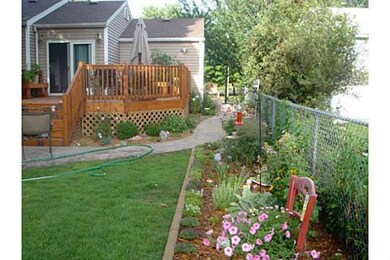 Yard/Garden. Fenced backyard