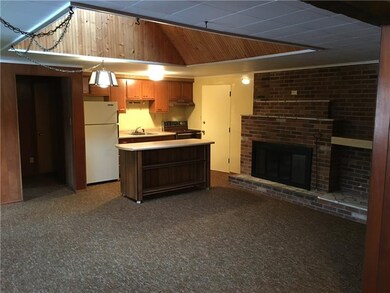 Kitchen and living room