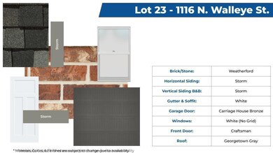 Exterior Color Board