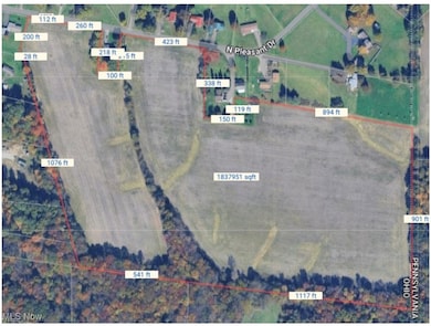 Map of property location with property parcel outlined