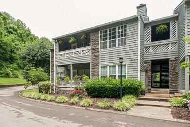 This community is nestled in a serene and wooded environment.  The landscaped entry is maintained by the HOA and is lovely!