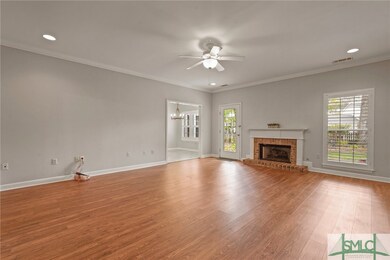 Living Room Open to Dine-in Kitchen