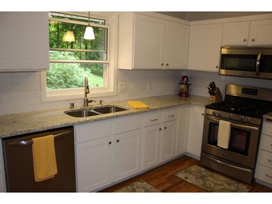 SS appliances, Granite, Bright & white!