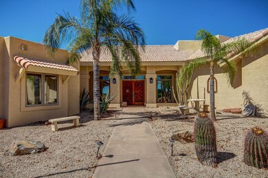 Front of the home