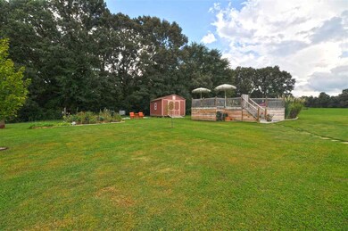 This home also features a large above ground pool 