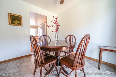Intimate dining area