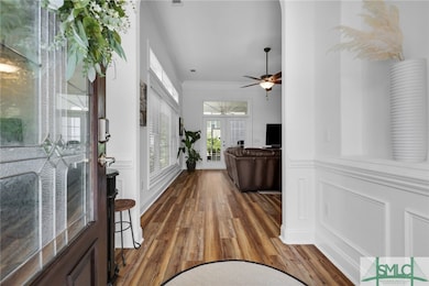 Front door leading into the foyer.