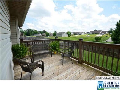 Back Deck For Grilling Outdoors